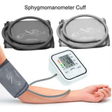 Maxbell Maxbell Adult Large Arm Blood Pressure Monitor Cuff Replacements Gray  Dark Gray