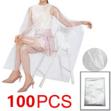 800pcs Hairdressing Cutting Cape Waterproof Hair Styling Coloring Gown Apron