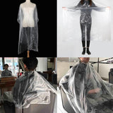 150PC Disposable Neck Shawl Hair Cutting Capes Home Hair Coloring Cloth