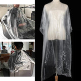 150PC Disposable Neck Shawl Hair Cutting Capes Home Hair Coloring Cloth