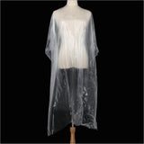 150PC Disposable Neck Shawl Hair Cutting Capes Home Hair Coloring Cloth