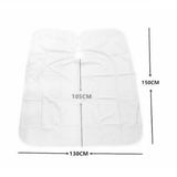 150PC Disposable Neck Shawl Hair Cutting Capes Home Hair Coloring Cloth