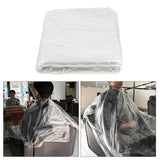 150PC Disposable Neck Shawl Hair Cutting Capes Home Hair Coloring Cloth