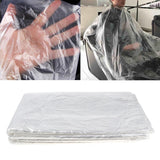 150PC Disposable Neck Shawl Hair Cutting Capes Home Hair Coloring Cloth