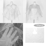 Disposable Hair Cutting Cape Gowns Unisex Protect Barber Capes - 400pcs