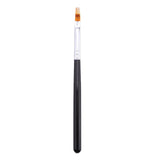 Maxbell 4xUV Gel Nail Brush Black Wood Handle Nylon Hair Ombre Brush Pro Nail Art Tool