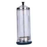 4x Disinfection Jar Container Sanitizer Glass Tool Germicide Jar Cup L/S