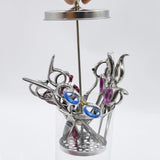 5 Pcs Disinfection Jar Container Sanitizer Glass Tool Germicide Jar Cup