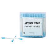 Maxbell 6x200PCS Paper Stick Handle Tips Cotton Swabs Swab Cleaning Applicators Blue
