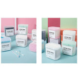 Maxbell 3x200PCS Paper Stick Handle Tips Cotton Swabs Swab Cleaning Applicators Blue