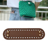 Maxbell 3xCrochet Bag Bottom for Bags Cushion Base Shoulder Bags DIY  brown