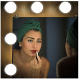 8xHollywood Style LED Vanity Mirror Lights for Makeup  10 Bulbs White light