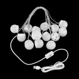 6xHollywood Style LED Vanity Mirror Lights for Makeup  14 Bulbs White light