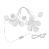 6xHollywood Style LED Vanity Mirror Lights for Makeup  14 Bulbs White light