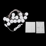 6xHollywood Style LED Vanity Mirror Lights for Makeup  14 Bulbs 3 Colors