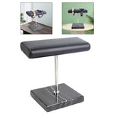 Maxbell Luxury Marble Base Fashion Watch Display Stand Jewelry Case for Vanity Top silver rod