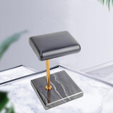 Maxbell Luxury Marble Base Fashion Watch Display Stand Jewelry Case for Vanity Top gold rod
