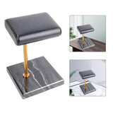 Maxbell Luxury Marble Base Fashion Watch Display Stand Jewelry Case for Vanity Top gold rod