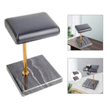Maxbell Luxury Marble Base Fashion Watch Display Stand Jewelry Case for Vanity Top gold rod