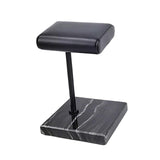 Maxbell Luxury Marble Base Fashion Watch Display Stand Jewelry Case for Vanity Top silver rod