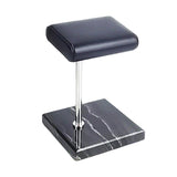 Maxbell Luxury Marble Base Fashion Watch Display Stand Jewelry Case for Vanity Top black rod