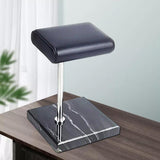 Maxbell Luxury Marble Base Fashion Watch Display Stand Jewelry Case for Vanity Top black rod