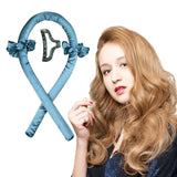 Maxbell 2pcs Heatless Curling Rod Headband No Heat Curls Curler Set
