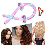 Maxbell 2pcs Heatless Curling Rod Headband No Heat Curls Curler Set