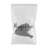 Maxbell 3x5pcs Hair Net for Making Ponytail Weaving Net Wig Caps Hair Accessories black