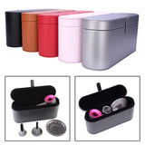 Maxbell 2 Pcs PU Leather Hair Dryer Storage Box HD01 Fits Accessories Organizers
