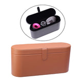 Maxbell 2 Pieces PU Leather Hair Dryer Storage Box HD01 Fits Accessories Organizer