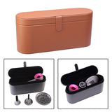 Maxbell 2 Pieces PU Leather Hair Dryer Storage Box HD01 Fits Accessories Organizer