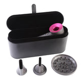 Maxbell 2 Pieces PU Leather Hair Dryer Storage Box HD01 Fits Accessories Organizer