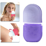 Maxbell 2Pcs Ice Facial Roller Massage Cups Beauty Cold Massage Face Skin Care Tool