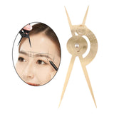 Maxbell 2x Eyebrow Caliper Microblading Permanent Makeup Ratio Measuring Tools