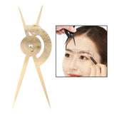 Maxbell 2x Eyebrow Caliper Microblading Permanent Makeup Ratio Measuring Tools