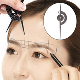 Maxbell 2x Eyebrow Caliper Microblading Permanent Makeup Ratio Measuring Tools