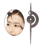Maxbell 2x Eyebrow Caliper Microblading Permanent Makeup Ratio Measuring Tools