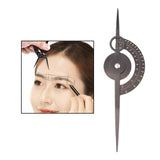 Maxbell 2x Eyebrow Caliper Microblading Permanent Makeup Ratio Measuring Tools