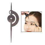 Maxbell 2x Eyebrow Caliper Microblading Permanent Makeup Ratio Measuring Tools