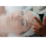 Maxbell 2x100Pcs Gauze Facial Mask Non-Irritating Disposable for Salon 30x35cm