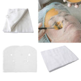Maxbell 2x100Pcs Gauze Facial Mask Non-Irritating Disposable for Salon 30x35cm