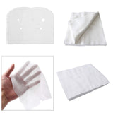 Maxbell 2x100Pcs Gauze Facial Mask Non-Irritating Disposable for Salon 30x35cm