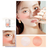 Maxbell 3x 2-in-1 Mini Face Blusher Dual Color for Boy Girl Professional Use Makeup 01