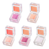 Maxbell 4x 2-in-1 Mini Face Blusher Dual Color for Boy Girl Professional Use Makeup 01