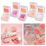 Maxbell 2x 2-in-1 Mini Face Blusher Dual Color for Boy Girl Professional Use Makeup 01