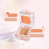 Maxbell 3x 2-in-1 Mini Face Blusher Dual Color for Boy Girl Professional Use Makeup 01