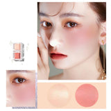 Maxbell 5x 2-in-1 Mini Face Blusher Dual Color for Boy Girl Professional Use Makeup 01
