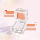 Maxbell 3x 2-in-1 Mini Face Blusher Dual Color for Boy Girl Professional Use Makeup 01