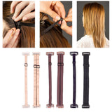 Maxbell 2Pieces Facelift Bands w/ Clips Stretch Cloth Nylon for Face Lift Eyebrows